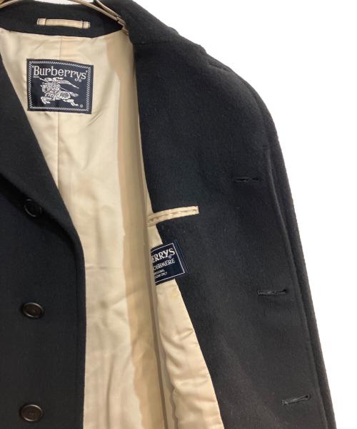 Burberry's（バーバリーズ）Burberry's (バーバリーズ) ウールカシミヤステンカラーコート ブラック サイズ:160の古着・服飾アイテム