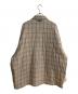 ACNE STUDIOS (アクネ ストゥディオズ) 中綿チェックシャツジャケット ベージュ サイズ:48：20000円