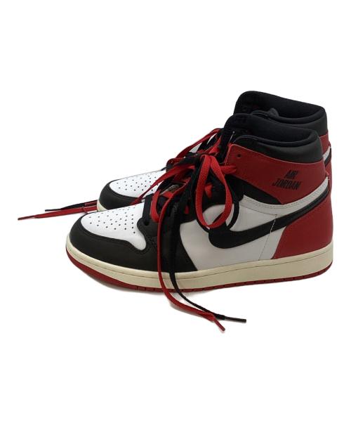 NIKE（ナイキ）NIKE (ナイキ) Air Jordan 1 Retro High OG/エアジョーダン ワン レトロ ハイ オージー ホワイト×レッド サイズ:27.5cm 未使用品の古着・服飾アイテム
