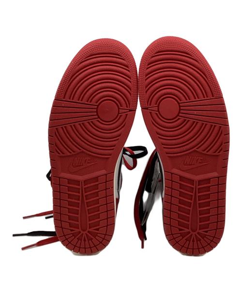 NIKE（ナイキ）NIKE (ナイキ) Air Jordan 1 Retro High OG/エアジョーダン ワン レトロ ハイ オージー ホワイト×レッド サイズ:27.5cm 未使用品の古着・服飾アイテム