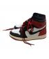 NIKE (ナイキ) Air Jordan 1 Retro High OG/エアジョーダン ワン レトロ ハイ オージー ホワイト×レッド サイズ:27.5cm 未使用品：12000円