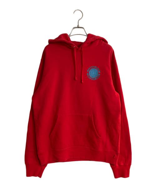 SUPREME（シュプリーム）Supreme (シュプリーム) SPITFIRE (スピットファイア) 18SS Hooded Sweatshirt/フーディッドスウェットシャツ レッド サイズ:Mの古着・服飾アイテム