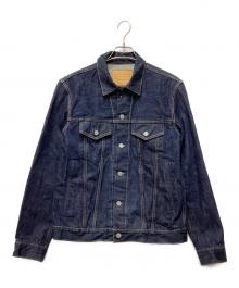 HAND ROOM（ハンドルーム）の古着「3rdタイプデニムジャケット」｜ネイビー