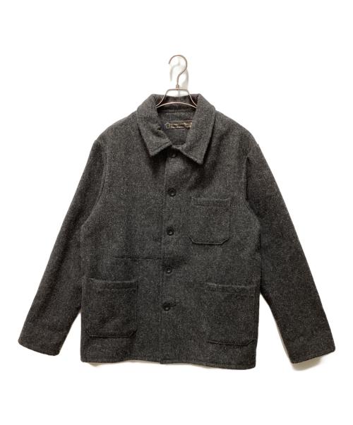 LE LABOUREUR（ル ラブルール）LE LABOUREUR (ル ラブルール) ウールマッキーノジャケット グレー サイズ:3の古着・服飾アイテム