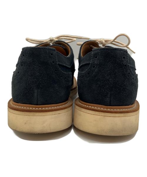 Tricker's（トリッカーズ）Tricker's (トリッカーズ) URBAN RESEARCH DOORS (アーバンリサーチドアーズ) ストレートチップスウェードシューズ ブラック サイズ:8の古着・服飾アイテム