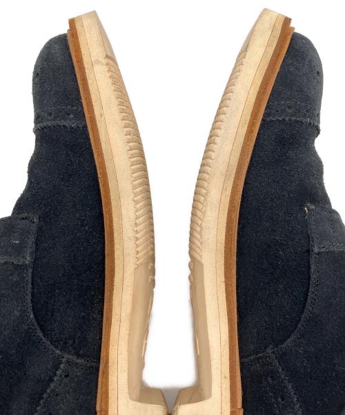 Tricker's（トリッカーズ）Tricker's (トリッカーズ) URBAN RESEARCH DOORS (アーバンリサーチドアーズ) ストレートチップスウェードシューズ ブラック サイズ:8の古着・服飾アイテム