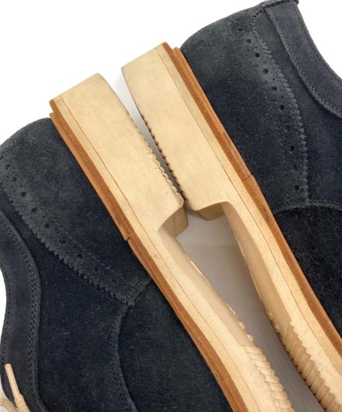 Tricker's（トリッカーズ）Tricker's (トリッカーズ) URBAN RESEARCH DOORS (アーバンリサーチドアーズ) ストレートチップスウェードシューズ ブラック サイズ:8の古着・服飾アイテム