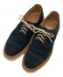 Tricker's（トリッカーズ）の古着「ストレートチップスウェードシューズ」｜ブラック