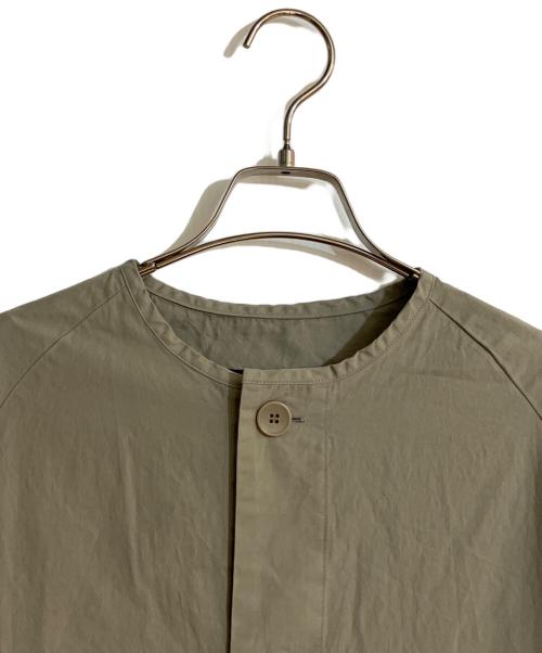 Veritecoeur（ヴェリテクール）Veritecoeur (ヴェリテクール) Vegetable Dyeing ヨークシャツ グリーン サイズ:FREEの古着・服飾アイテム