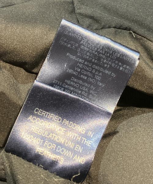 HERNO（ヘルノ）HERNO (ヘルノ) Laminar Down ブラック サイズ:42の古着・服飾アイテム