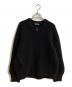 theory luxe（セオリーリュクス）の古着「Piazzo Dania Cardigan/ピアッツォ ダニア カーディガン」｜ブラック