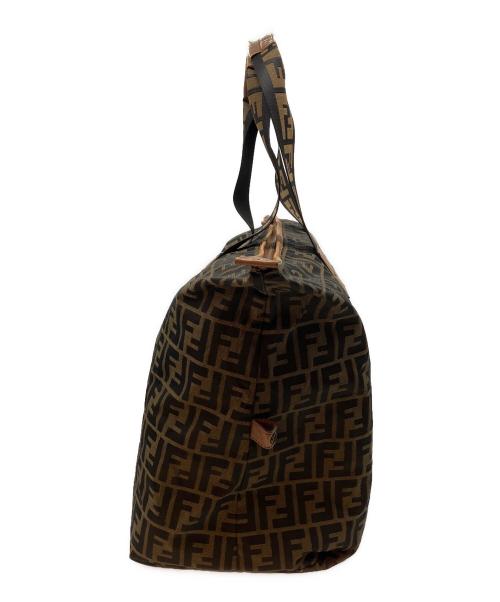 FENDI（フェンディ）FENDI (フェンディ) ズッカ柄ハンドバッグ ブラウンの古着・服飾アイテム