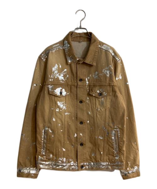KHOKI（コッキ）KHOKI (コッキ) Silver printed jacket/シルバープリンティッドジャケット ブラウン サイズ:2の古着・服飾アイテム