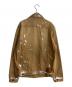 KHOKI (コッキ) Silver printed jacket/シルバープリンティッドジャケット ブラウン サイズ:2：23000円