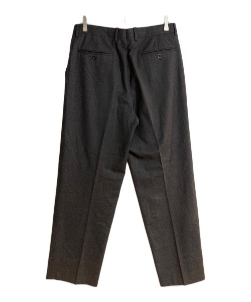 HERMES（エルメス）HERMES (エルメス) 2タックウールスラックス グレー サイズ:52の古着・服飾アイテム