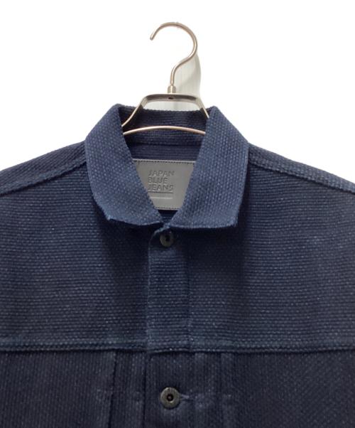 JAPAN BLUE JEANS（ジャパンブルージーンズ）JAPAN BLUE JEANS (ジャパンブルージーンズ) SASHIKO TYPE2 JACKET/サシコ タイプツー ジャケット ネイビー サイズ:44の古着・服飾アイテム