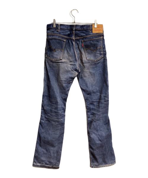 LEVI'S（リーバイス）LEVI'S (リーバイス) eYe JUNYA WATANABE MAN (アイ ジュンヤワタナベマン) BerBerJin (ベンベルジン) 607E ブーツカット デニム転写パンツ ブルー サイズ:Mの古着・服飾アイテム