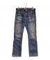 LEVI'S（リーバイス）の古着「607E ブーツカット デニム転写パンツ」｜ブルー