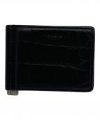 Saint Laurent Parisサンローランパリ）の古着「ビルクリップウォレット」｜ブラック