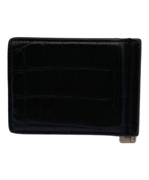 Saint Laurent Paris（サンローランパリ）Saint Laurent Paris (サンローランパリ) ビルクリップウォレット ブラックの古着・服飾アイテム