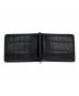 中古・古着 Saint Laurent Paris (サンローランパリ) ビルクリップウォレット ブラック：20000円