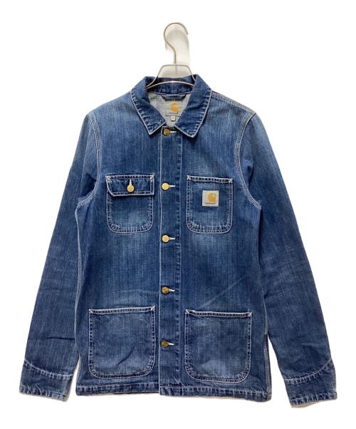 CarHartt（カーハート）CarHartt (カーハート) デニムカバーオール ブルー サイズ:XSの古着・服飾アイテム