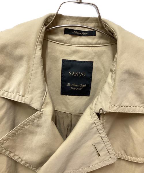SANYO（サンヨー）SANYO (サンヨー) 100年コート Aged ベージュ サイズ:LLの古着・服飾アイテム