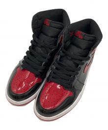 NIKE（ナイキ）の古着「Air Jordan 1 High OG "Patent Bred"」｜ブラック×レッド