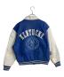 C&C SPORT WEAR (シーアンドシースポーツウェア) レザージャケット ブルー×ホワイト サイズ:Ｌ：18000円