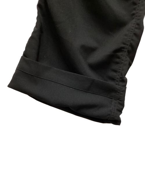 UNDERCOVER（アンダーカバー）UNDERCOVER (アンダーカバー) Black Twill Elastic Waistband Pants ブラック サイズ:3の古着・服飾アイテム