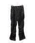 UNDERCOVER（アンダーカバー）の古着「Black Twill Elastic Waistband Pants」｜ブラック