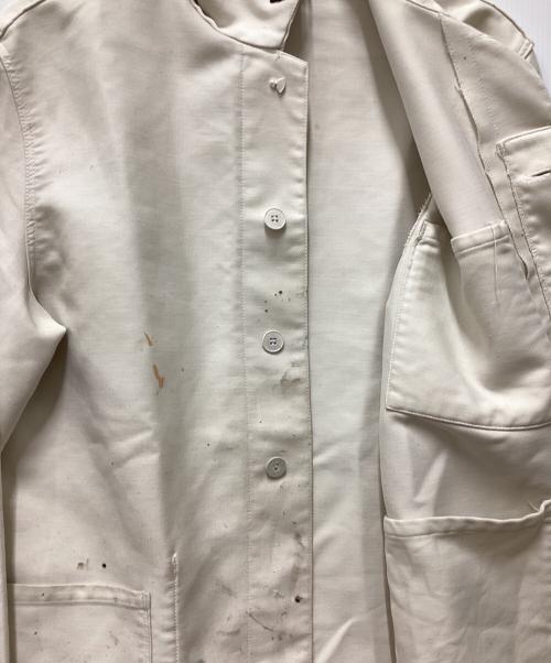 MaRQUARDT SCHULZ（マーカート シュルツ）MaRQUARDT SCHULZ (マーカート シュルツ) モールスキンジャケット アイボリー サイズ:54の古着・服飾アイテム