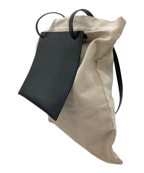 JIL SANDER（ジルサンダー）JIL SANDER (ジルサンダー) FLAT SHOPPER ベージュの古着・服飾アイテム