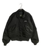 ALPHA INDUSTRIES INCアルファインダストーリーズ）の古着「CWU-45/P フライトジャケット」｜グリーン