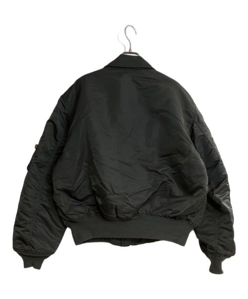 ALPHA INDUSTRIES INC（アルファインダストーリーズ）ALPHA INDUSTRIES INC (アルファインダストーリーズ) CWU-45/P フライトジャケット グリーン サイズ:LARGEの古着・服飾アイテム