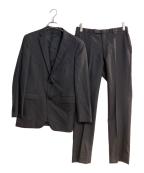BURBERRY BLACK LABELバーバリーブラックレーベル）の古着「3ピースセットアップスーツ」｜ブラック