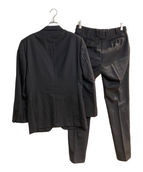 BURBERRY BLACK LABEL（バーバリーブラックレーベル）BURBERRY BLACK LABEL (バーバリーブラックレーベル) 3ピースセットアップスーツ ブラック サイズ:38Rの古着・服飾アイテム