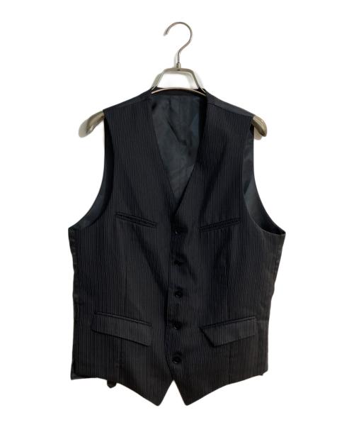 BURBERRY BLACK LABEL（バーバリーブラックレーベル）BURBERRY BLACK LABEL (バーバリーブラックレーベル) 3ピースセットアップスーツ ブラック サイズ:38Rの古着・服飾アイテム