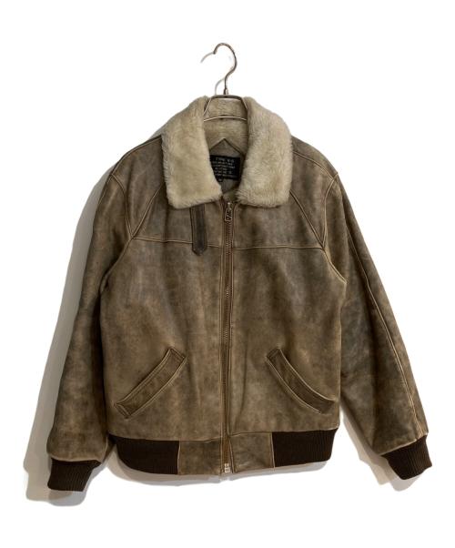 HOUSTON（ヒューストン）HOUSTON (ヒューストン) B-6フライトジャケット グレー サイズ:40の古着・服飾アイテム