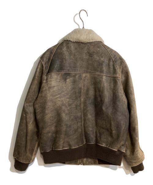 HOUSTON（ヒューストン）HOUSTON (ヒューストン) B-6フライトジャケット グレー サイズ:40の古着・服飾アイテム