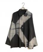 IM MENアイム メン）の古着「26AW ITAJIME SHIRT/イタジメシャツ」｜ブラック