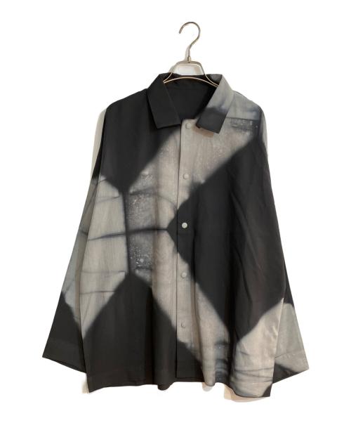IM MEN（アイム メン）IM MEN (アイム メン) 26AW ITAJIME SHIRT/イタジメシャツ ブラック サイズ:3 未使用品の古着・服飾アイテム