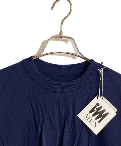 IM MEN（アイム メン）IM MEN (アイム メン) 26AW RIPPLE KNIT ブルー サイズ:3の古着・服飾アイテム