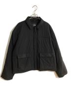alo yogaアローヨガ）の古着「VOYAGE UTILITY CARGO JACKET/ボヤージュユーティリティカーゴジャケット」｜ブラック