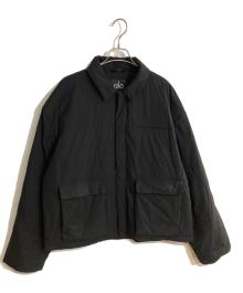 alo yoga（アローヨガ）の古着「VOYAGE UTILITY CARGO JACKET/ボヤージュユーティリティカーゴジャケット」｜ブラック