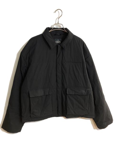 alo yoga（アローヨガ）alo yoga (アローヨガ) VOYAGE UTILITY CARGO JACKET/ボヤージュユーティリティカーゴジャケット ブラック サイズ:Ｌの古着・服飾アイテム
