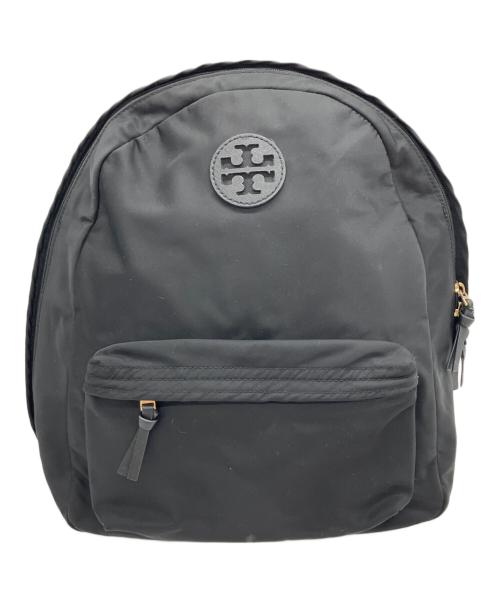 TORY BURCH（トリーバーチ）TORY BURCH (トリーバーチ) ナイロンバックパック ブラックの古着・服飾アイテム