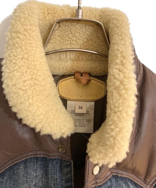 RockyMountainFeatherBed（ロッキーマウンテンフェザーベッド）RockyMountainFeatherBed (ロッキーマウンテンフェザーベッド) デニムクリスティダウンベスト ネイビー サイズ:36の古着・服飾アイテム