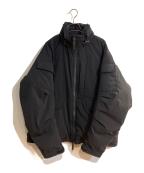 DAIWA PIER39ダイワ ピア39）の古着「TECH PADDING MIL JACKET/テック パディング ミル ジャケット」｜ブラック