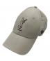 New Era（ニューエラ）の古着「YSL モノグラム キャップ」｜グレー